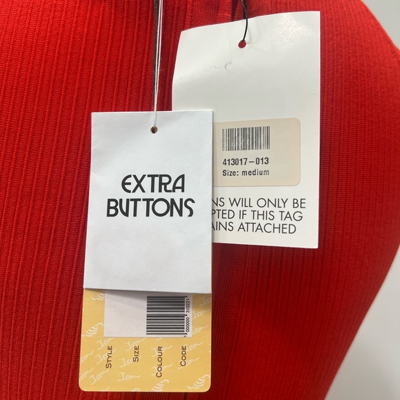 NWT ISSA LONDON RIBBED DRESS - Picture 7 of 10